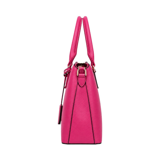Orwa Premium Hot Pink Leather Handbag for Women