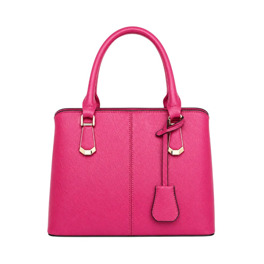 Orwa Premium Pink Leather Handbag for Women